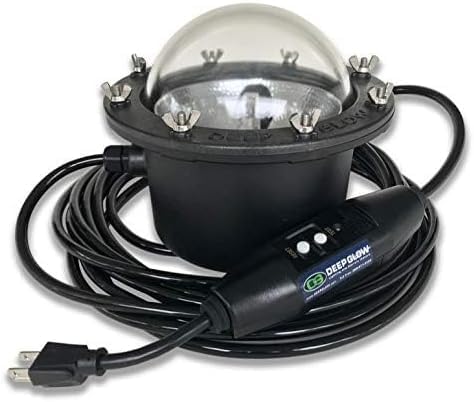 Clear Underwater Dock Light - Brightest HID Submersible Light for Enhanced Fishing, Dock Illumination, Nighttime Safety, Easy Installation - Easy Installation