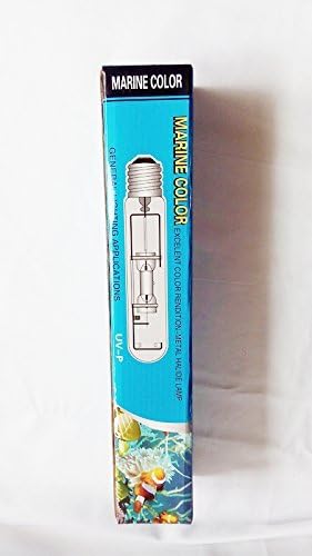 Marine Color Brand 250w 20,000k Hqi Single Ended E40 Socket Metal Halide Bulbs