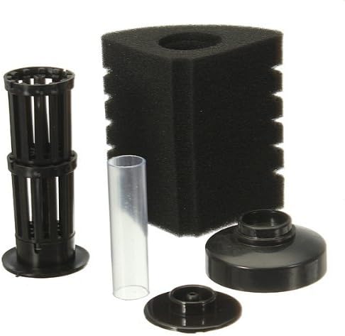 CNZ® XY-2891 Air Driven Biochemical Bio Corner Sponge Filter for Aquarium Fish Tank