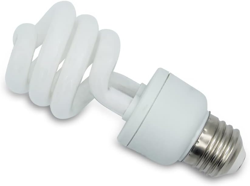 lumenivo UVB Reptile Light 15W 10.0 Desert Terrarium UVB Bulb for Bearded Dragon, Dwarf Monitors, Veiled Chameleons - Simulates UVB from The Sun to Help in Calcium Absorption - 120V - 1 Pack