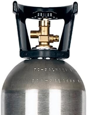 Generic 20 lb. Aluminum CO2 Cylinder Tank with Handle and CGA320 Valve
