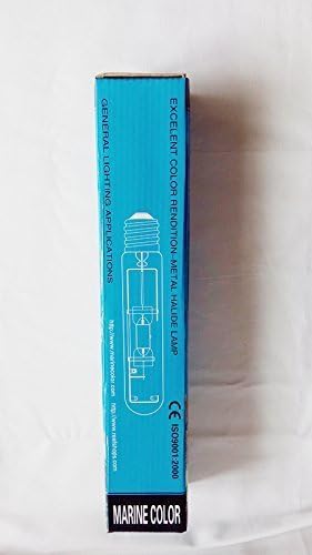 Marine Color 250W 10000K HQI Metal Halide Aquarium Bulb E40 Base Single Ended Lamp for Reef Coral Fish Tank Lighting