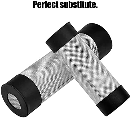Pssopp Aquarium Filter Mesh Fish Intake Strainer Cover - Stainless Steel Guard (Inner Diameter 18mm)