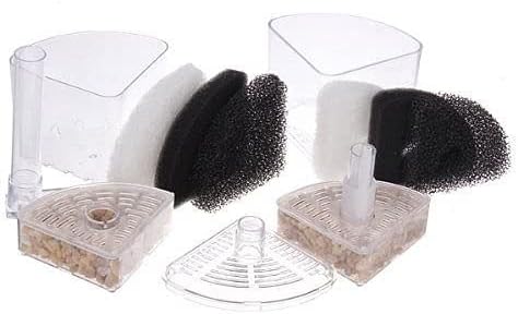 CNZ XY-2010 Corner Filter Air Driven Bio Sponge 11-inch, 3-Pack
