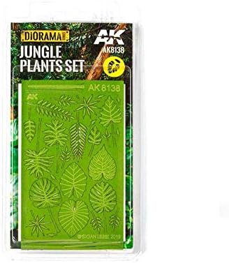 AK Interactive AK 8138, Jungle Plants Set Diorama Series