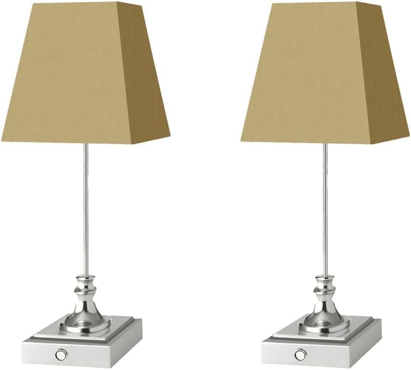 Rechargeable LED Table Lamps with Stepless Touch Control,Light Sliver Cordless Lamp for Living Room&Bedside&Patio&Shower,Small Desk Lamp(6000mAH Battery),2 Pack for Home Decor,Best Gifts for Family