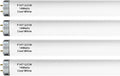 14 Watts F14T12/CW Fluorescent Light Bulb, T12 Liner Fluorescent Tube, 15 Inches Overall Length, T12 14W Cool White Light Color, G13 Bi-Pin Cap, 4 Pack