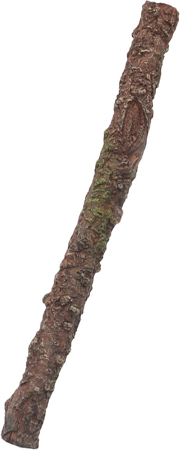 AQUA KT Reptile Climbing Stick Corner Tree Branch for Lizard Bearded Dragon Snake Hermit Crab Leopard Gecko Tree Frog Climber Accessory Terrarium Habitat Decoration