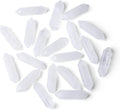 ZHIYUXI Clear Quartz Crystals Healing Crystals Gemstone Quartz Crystal Wand Protection Crystals Bulk Crystals Tumbled Polished Crystal Set Energy Reiki Wholesale Meditation DIY Decor 10 Pcs