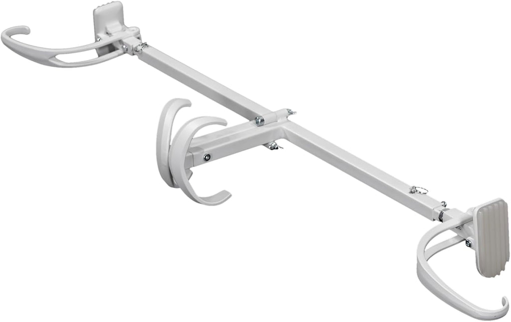 VILLAGE LIGHTING COMPANY [Front Door Garland Hanger] - Adjustable to Different Door Widths | Heavy-Duty Cast Iron | Decorative Christmas Decor | No Nails, Screws, or Damage