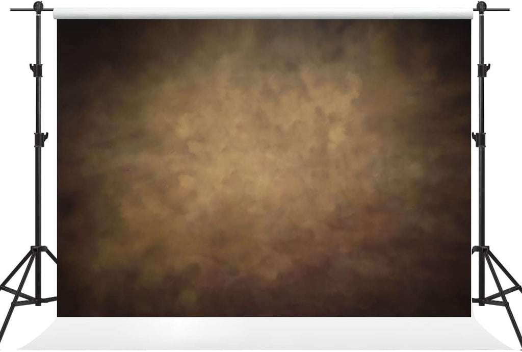 Kate 6.5×6.5ft Brown Portrait Backdrops Abstract Photography Background Old Master Texuture Photo Backdrops for Photographer Studio Soft Fabric
