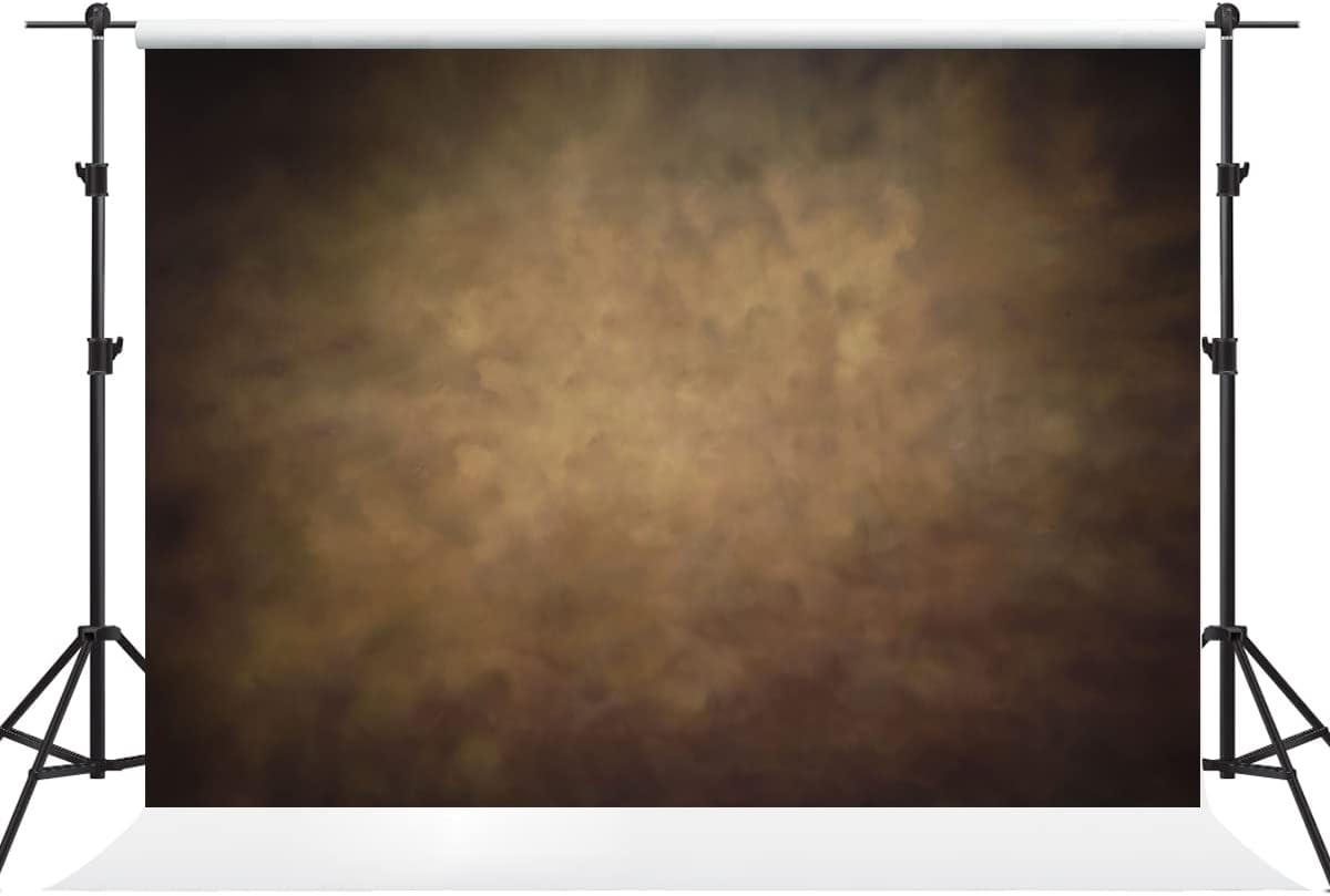 Kate 6.5×6.5ft Brown Portrait Backdrops Abstract Photography Background Old Master Texuture Photo Backdrops for Photographer Studio Soft Fabric