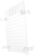 Acrylic Fish Tank Divider 11.8X9.8 Inch Clear Aquarium Separator Panel for 10-20 Gallon Tanks Transparent Isolation Board for Breeding and Tank Separation