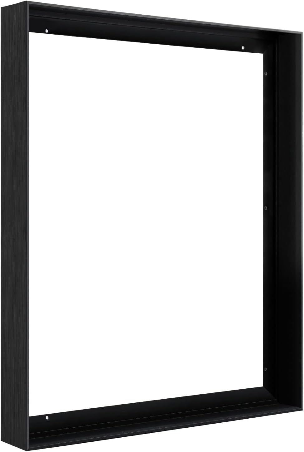 Canvas Floater Frame for 48x72 Oil Paintings, DIY Metal Floating Frames with 1.5" Deep for Modern Abstract Wall Art Flower Floral Prints, Minimalist Home Gallery Show Exhibition Decor (Black)