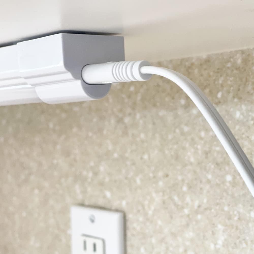 Maxxima 2 Ft. Extension Cable for Linkable Under Cabinet Lights, Combine up to 10 Feet per Pack (5 Pack)