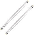 T8 UVB Reptile Lamp, 2-Pack 15W 10.0 UVB Light Bulbs, German Raw Material Fluorescent Lamp, Liner UVB Tube for Desert-Dwelling Reptiles, Bearded Dragon UVB Light 18 inches