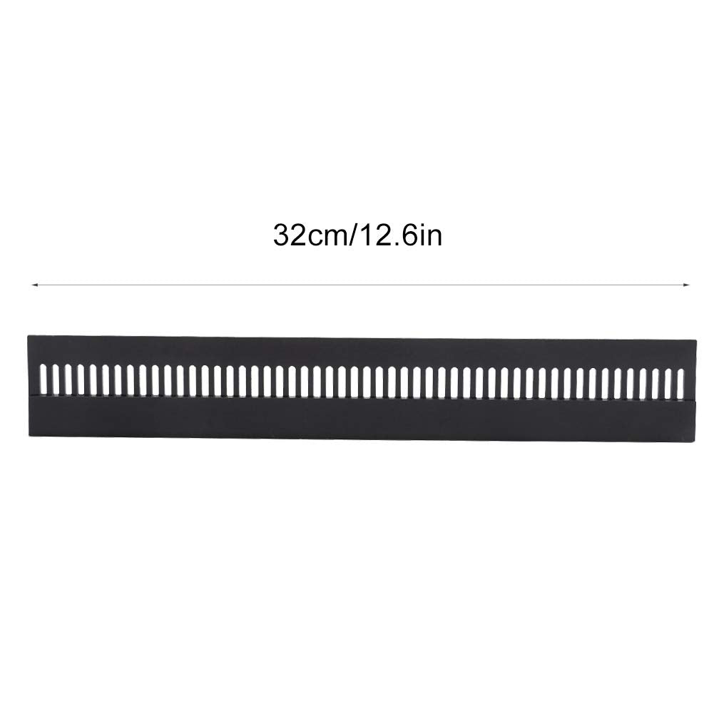 Aquarium Overflow Comb 320mm Length Black Fish Weir Comb