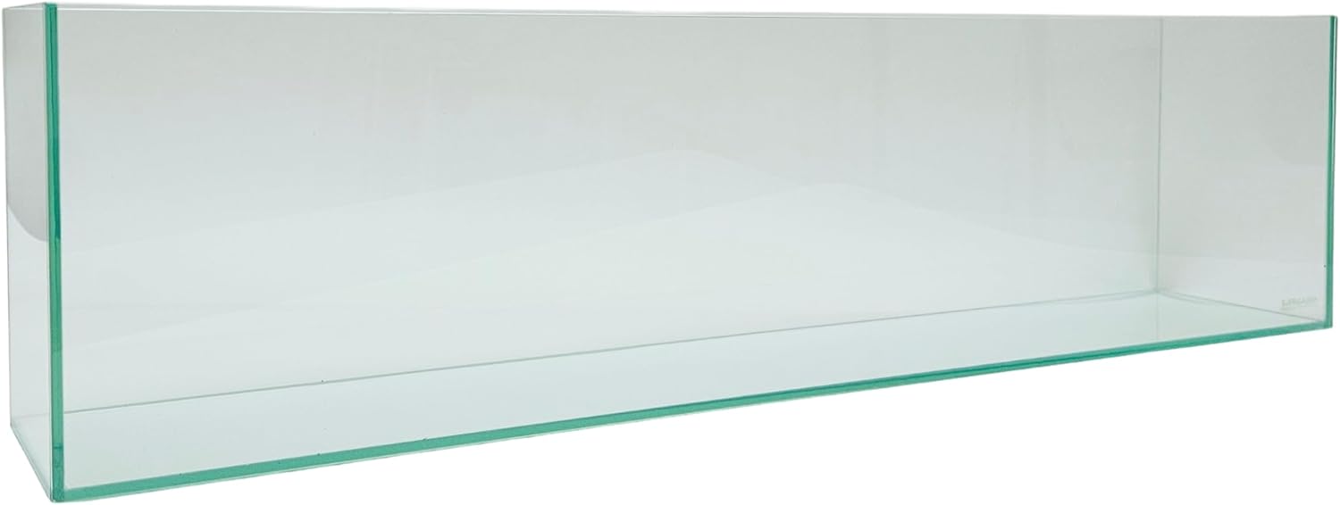 Lifegard Aquatics Bookshelf Aquarium – 16 Gallon Clear Glass Fish Tank with 6mm Thick Glass– for Freshwater/Marine, Leak-Proof, Home/Office Decor