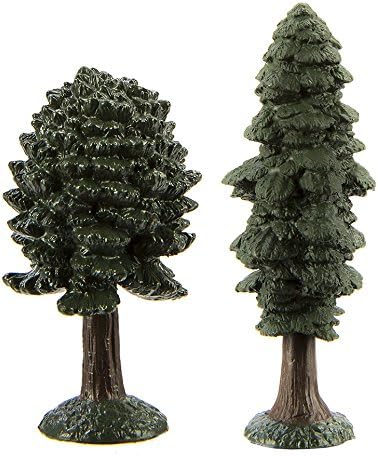 Safari Ltd. Trees TOOB - Figurines of Pine, Elm, Juniper, Monkey Puzzle, Topiary, Petticoat, Aspen, Two Maples - Educational Toy Figures For Boys, Girls & Kids Ages 3+