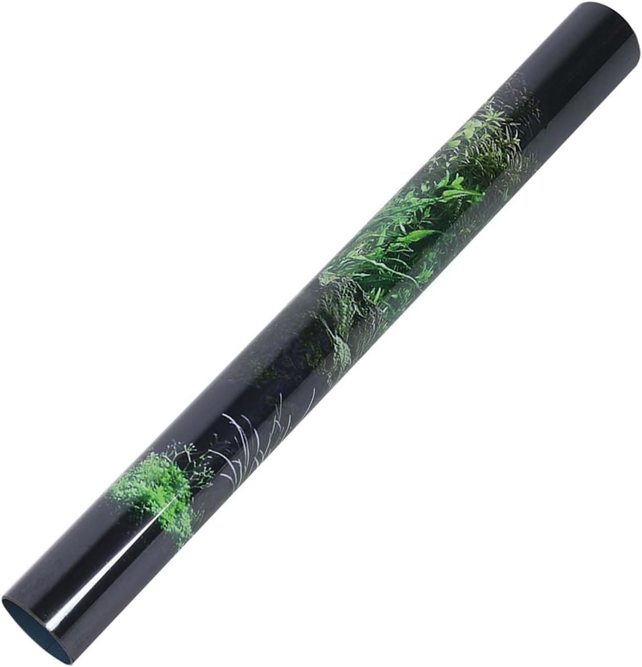 Aquarium Poster, Seafloor Water Grass Fish Background Decoration 3D PVC Self Adhesive Fish Wallpaper Sticker for Aquarium Fish Decoration(24.0 x 15.7in)