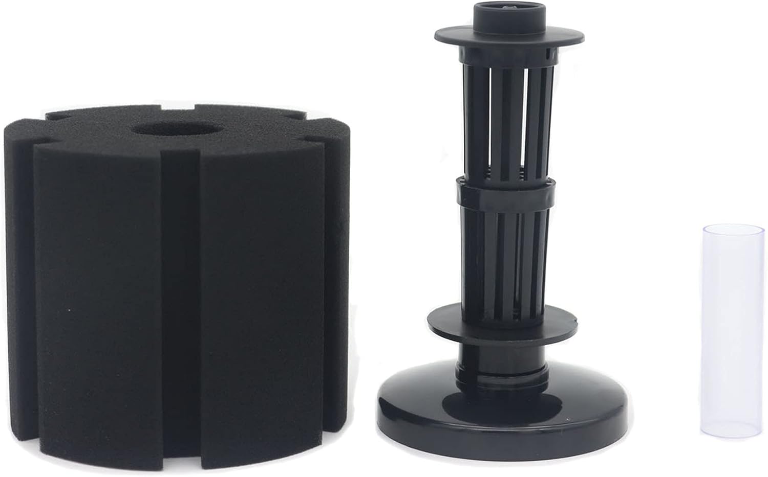ALEGI 2 Pcs Large Sponge Filter Kit with Airline Tubing, Air Pump Valves, Suction Cups for 125 Gallon Tank