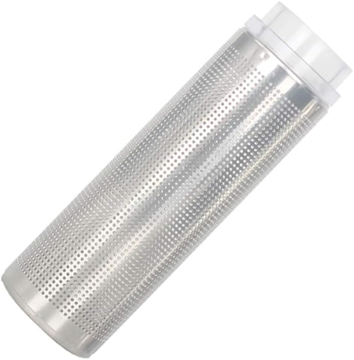 NACX Aquarium Fish/Shrimp Mesh Net Filter Guard，Fish Tank Intake Strainer Pre-Filter Cover Stainless Steel (16mm ID)