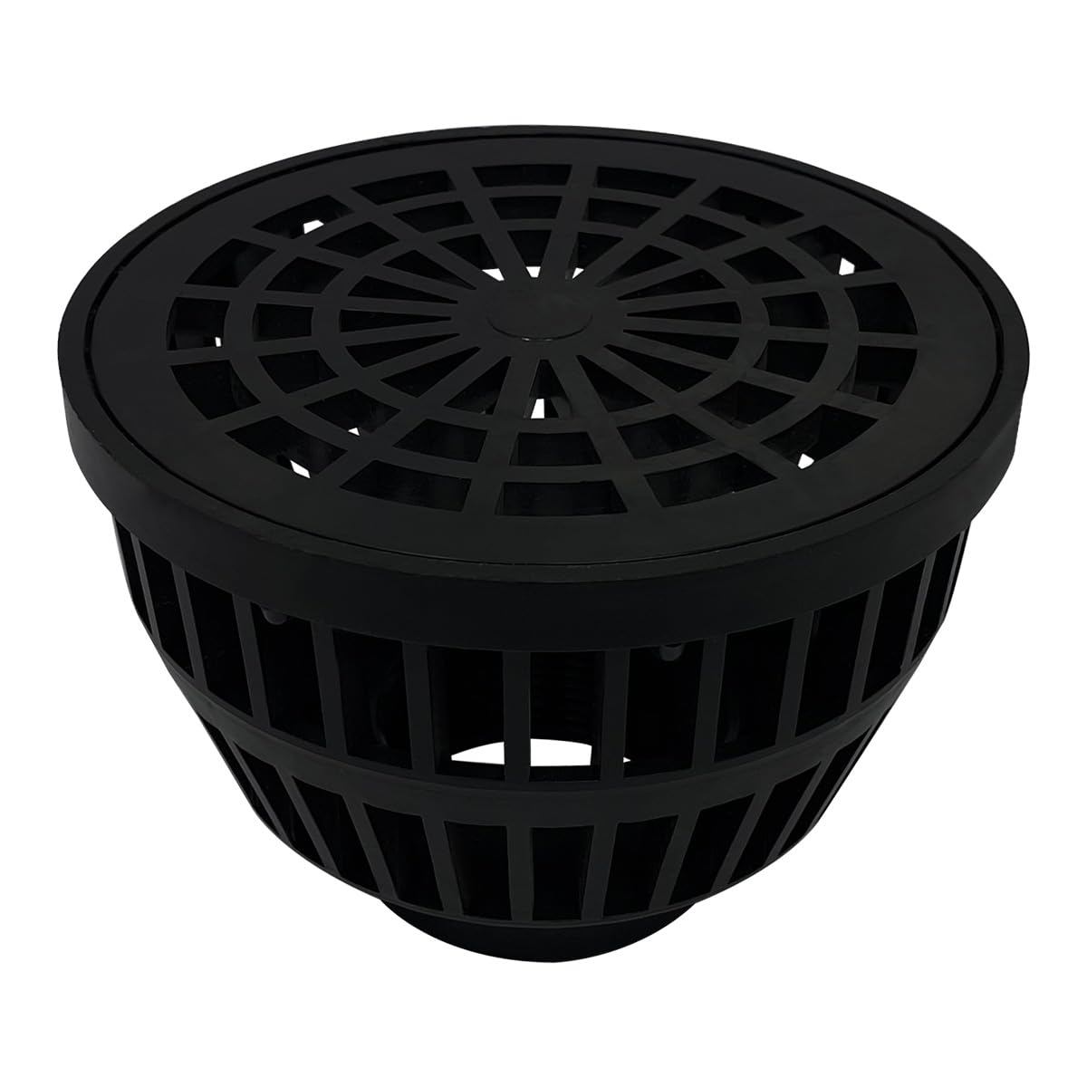 Gloxco 1-1/2" Suction Strainer, Polypropylene Plastic (STR-P150)