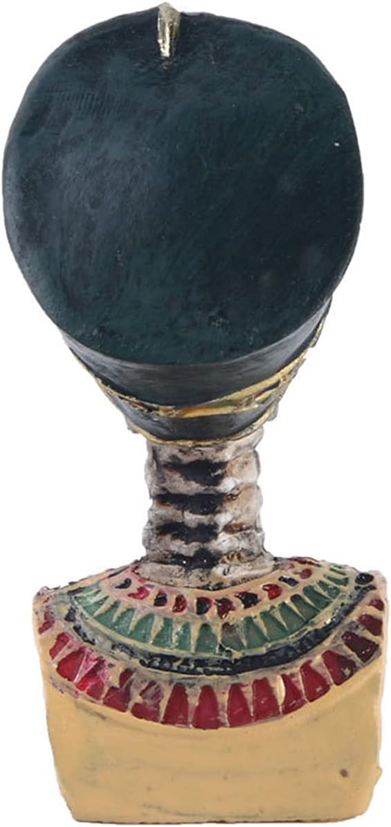 Reptile Tank Ancient Egypt Priest Skull Decorations Aquarium Fish Turtle Lizard Tanks Sculpture Statue Terrarium Egyptian Figurine Décor Collectible Ornament Pet