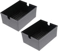 Vanzack Drip Filter Box for Fish Tank - Efficient Aquarium Filter with Overflow Baffle and Enhanced Filtration Black Plastic 6.30 X 4.72 X 2.76 Inches
