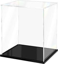 Display Boxes for Collectibles Clear Acrylic Boxes for Display Dustproof Protection Case for Lego Figures Dolls and Model Toys (9.8x6x11.8 inch; 25x15x30 cm)