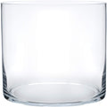 Royal Imports Flower Glass Vase Decorative Centerpiece for Home or Wedding - Cylinder Shape, 5"x5", Clear