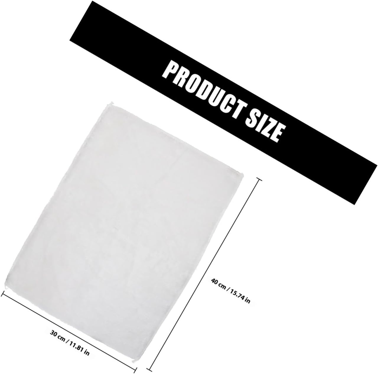 Toyvian Aquarium High Density Filter Bag Mechanical Filtration Media for Fish Tank Sumps and DIY Filters Reusable Washable Medium