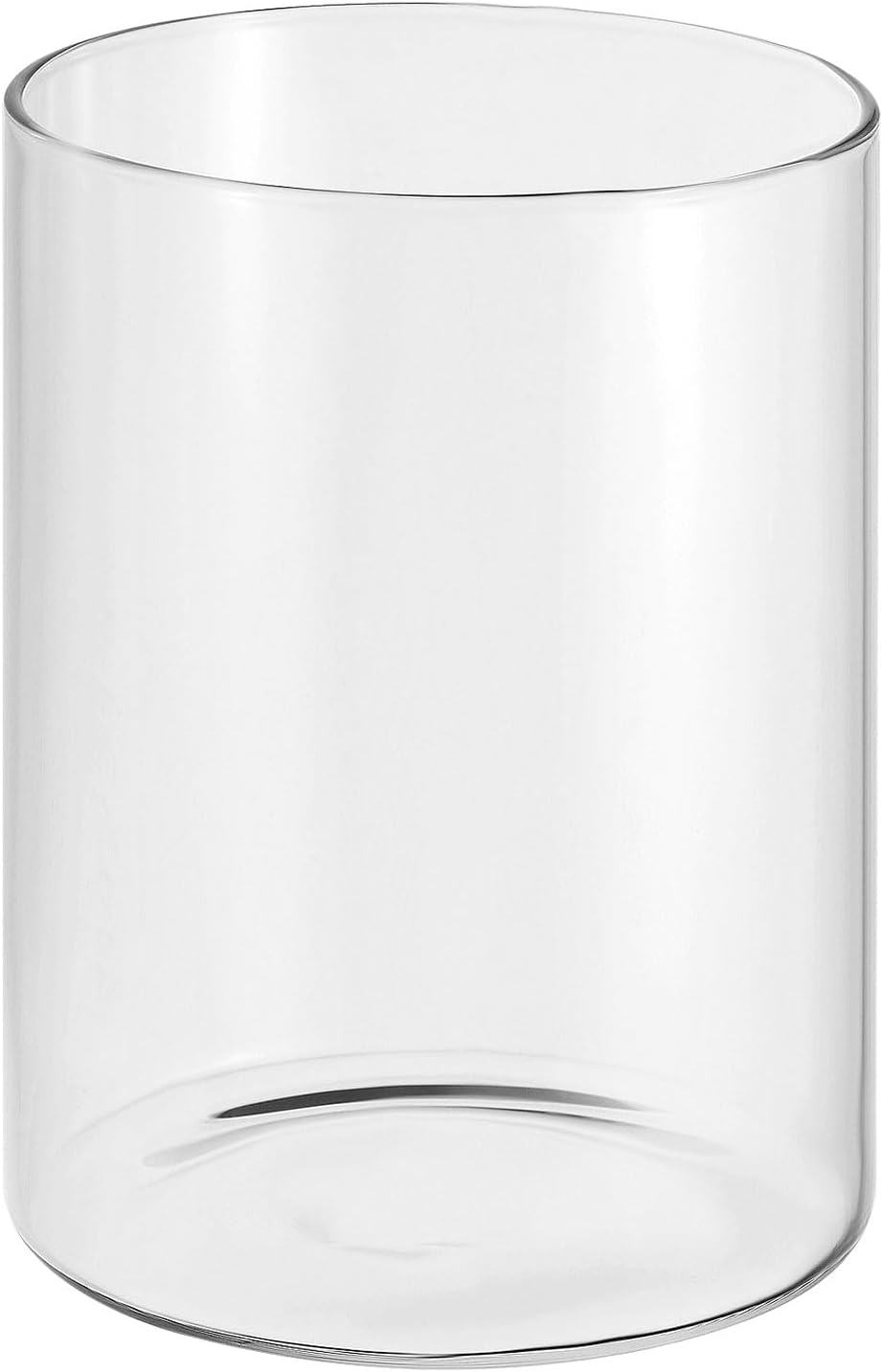 PATIKIL Clear Glass Cylinder Vase, 5.9" Tall and 3.9" Dia Tabletop Flowers Vase Floating Candle Holder Vase for Home Decor Wedding Centerpieces(33.8oz)