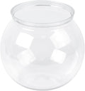MIDELONG Mini Plastic Fish Bowl, 27 oz Decorative Fish Bowls Unbreakable Heavy Duty Goldfish Bowl for Centerpiece Vases, Party Decorations, Pack of 1