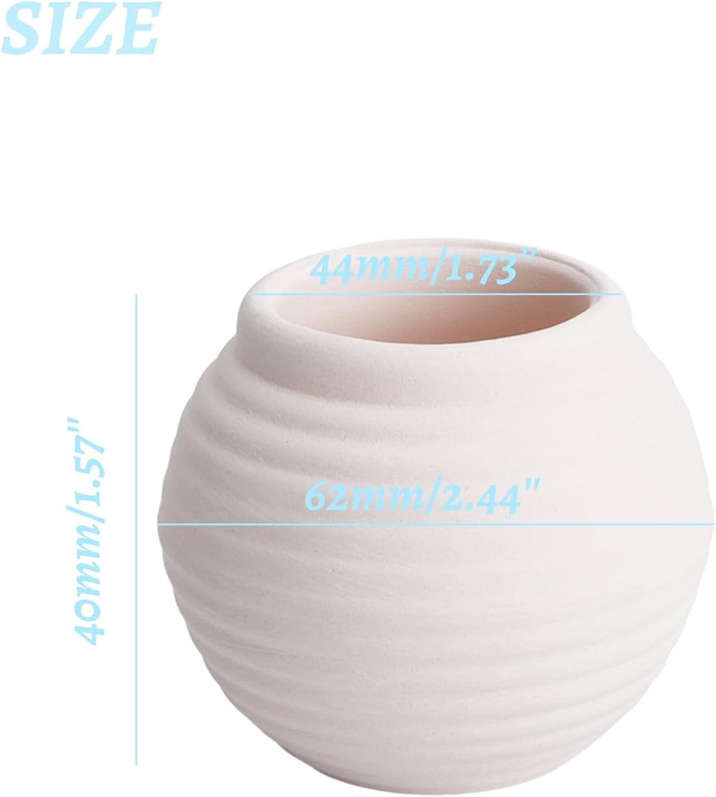 Ceramic Aquarium Decorations Hideaway Rock Cave for Fish Shrimp Turtle Crab to Breed, Rest and Play, Small Fish Bowl Hiding Cave, White