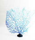 Blue Artificial Coral Branch Faux Aquariums Ornament Fish Tanks Landscape Sea Fan Decorations Artificial Coral Branch Aquarium Décor