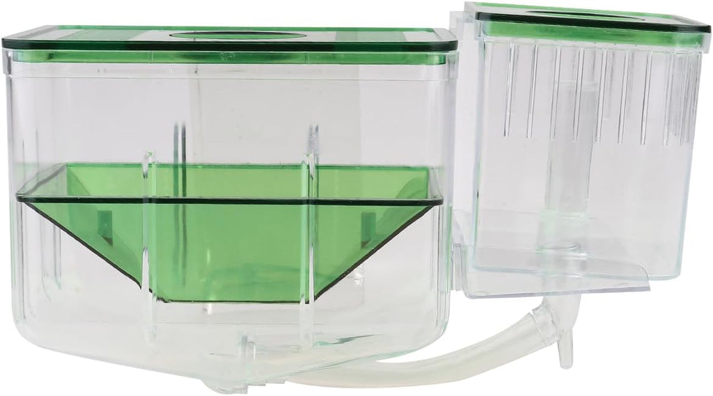 Fish Breeding Box, Transparent Aquarium Box Double Breeding Aquarium Fry Hatchery Breeding Box for Guppy Baby Fish Hatchery Fish Tank Divider