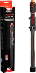 Aquatop 300W GH PRO Submersible Quartz Aquarium Heater – Adjustable Temperature Control, Durable Quartz Glass, Ideal for Freshwater & Marine Fish Tanks Up to 80 Gallons, GHPRO-300W