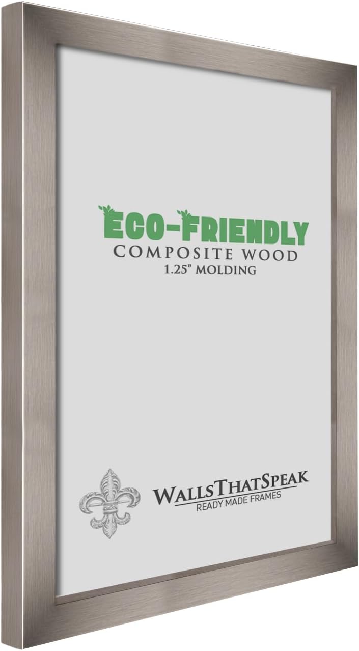 wallsthatspeak 19x27 Stainless Picture Frame for Puzzles Posters Photos or Artwork