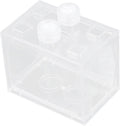 GALPADA Led Mini Aquarium Kit Betta Fish Tank Decorations Led Light for Small Aquarium