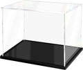 Display Boxes for Collectibles Clear Acrylic Boxes for Display Dustproof Protection Case for Lego Figures Dolls and Model Toys (11.8x6x9.8 inch; 30x15x25 cm)