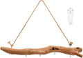 2Pcs 15.74 Inch Driftwood Decorative Branches with 5 Hooks, Rustic Wall Hanging Decor for Hanging Jewelry, Keys, Hats(COLOR:1Pc)