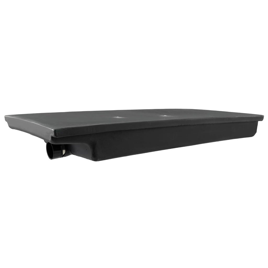 RecPro RV Holding Tank | 57.5" X 29" X 8" | Right Hand Side Drain | for Black Water Applications | Made in USA (39 Gallon)