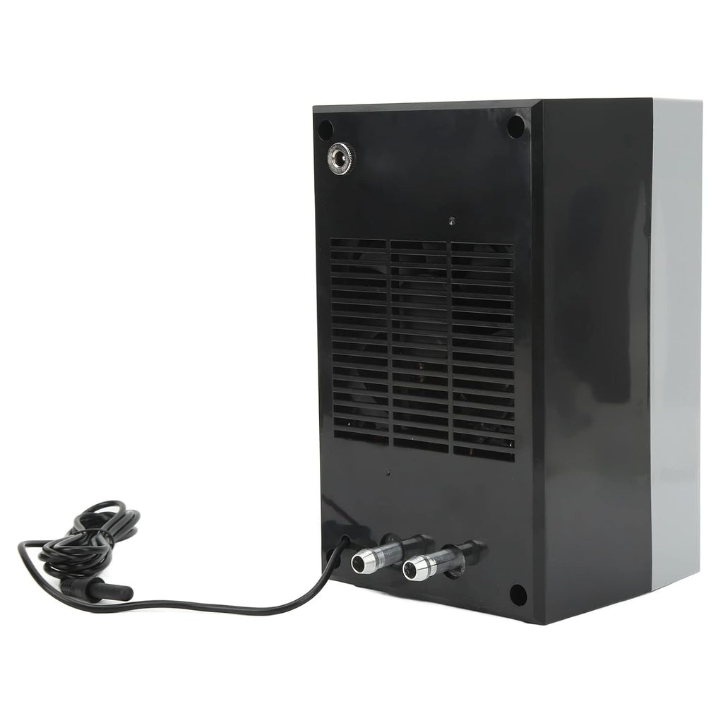 Aquarium Chiller, ABS Housing Digital Display Intelligent Temperature Control Electric Water Heater Chiller for Aquaculture US Plug Pump US Plug 110V