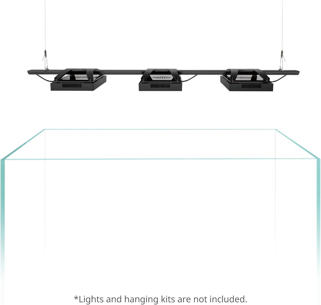 NICREW Multi-Light HyperReef Mount System Sliding Rail, Ideal for 48-60'' Tanks