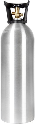 Generic 20 lb. Aluminum CO2 Cylinder Tank with Handle and CGA320 Valve