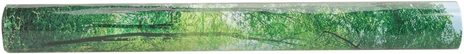3D Effect Adhesive Forest Poster for Aquarium Fish Tank Decoration - Poster for Aquarium Poster for Fish Tank Easy Peel and Stick (122 * 50cm)