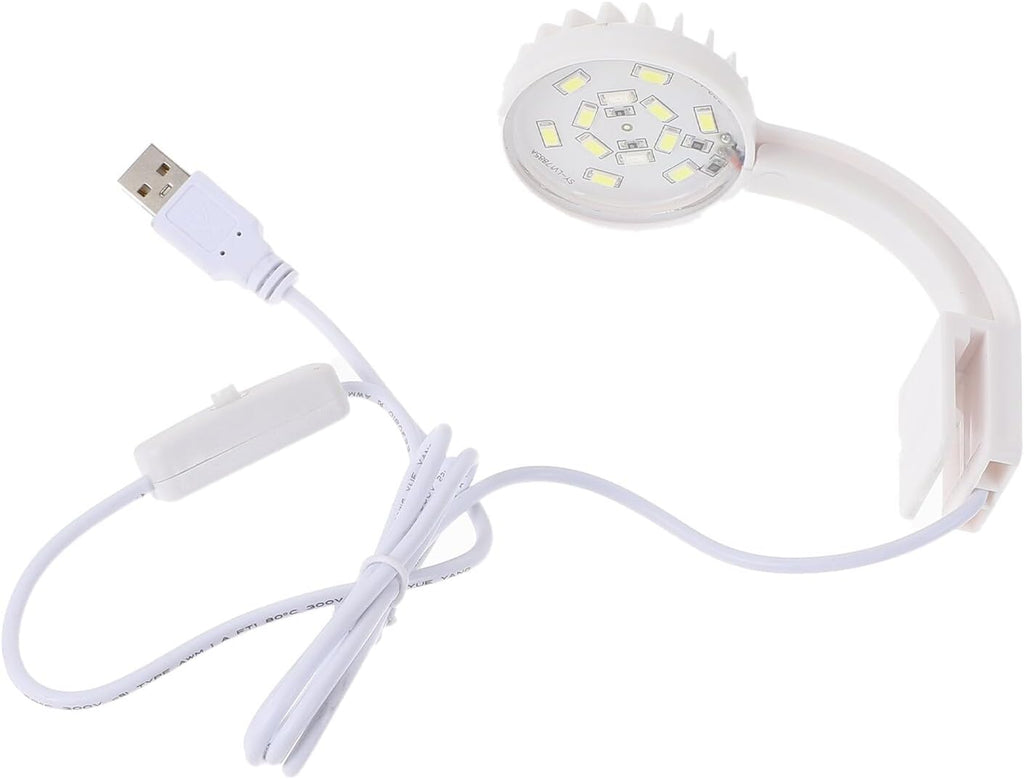 USB Aquarium LED Light for Fish Tank Landscaping High Color Rendering Mini Coral Lamp for Aquatic Plants and Ornamental Fish and Energy Efficient Aquarium Accessory