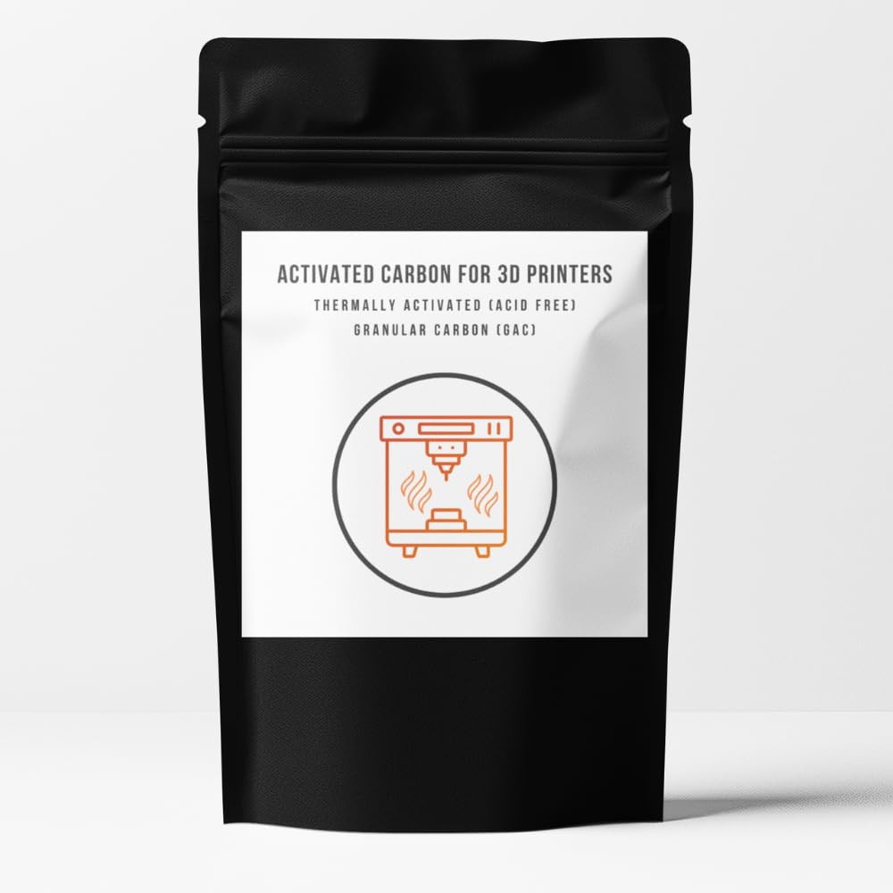 Carbon for 3D Printing & Laser Fume Filtration | Activated Carbon Depot | Low-Dust 3D Printer Filter Replacement Media | Thermally Activated GAC (27.5, Pounds)