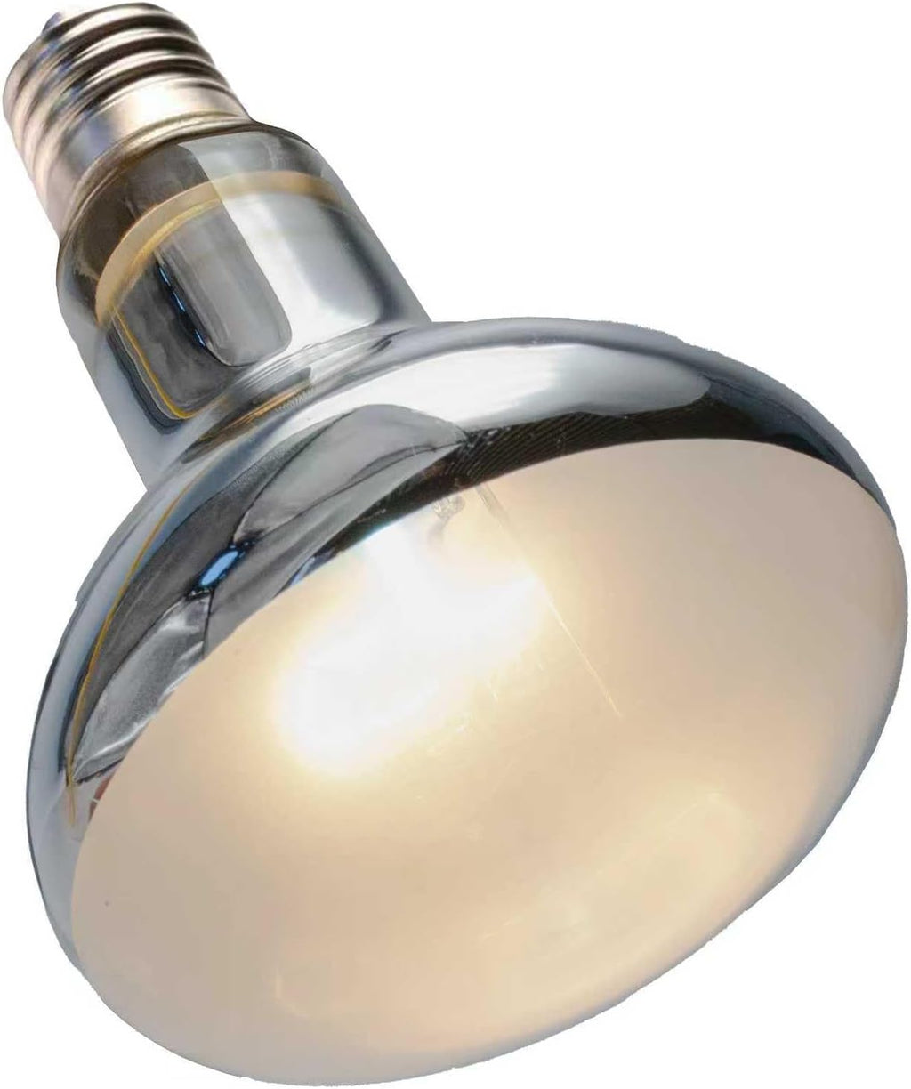 100W Heat UVA UVB Reptile Light, Full Spectrum Self-Ballasted Basking Sunlight Heat Bulb for Reptile and Amphibian Use E26 2 Pack